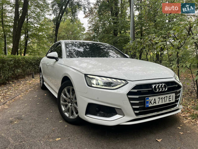 Белый Ауди А4, объемом двигателя 1.98 л и пробегом 46 тыс. км за 27900 $, фото 1 на Automoto.ua
