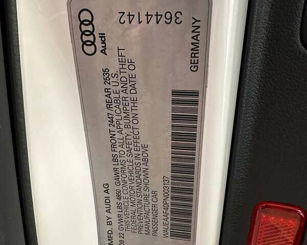 Белый Ауди А4, объемом двигателя 1.98 л и пробегом 32 тыс. км за 30900 $, фото 41 на Automoto.ua