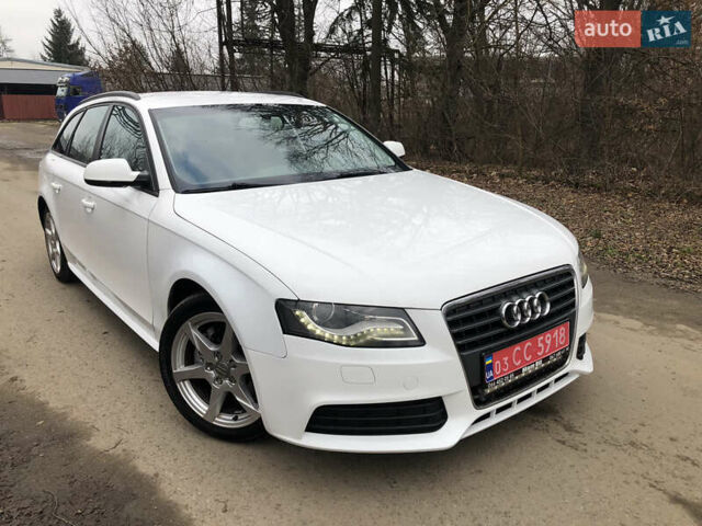 Белый Ауди А4, объемом двигателя 2 л и пробегом 210 тыс. км за 9500 $, фото 1 на Automoto.ua