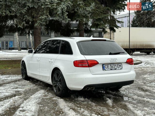 Ауді А4 2011 у Чернівцях на Automoto.ua Білий Ауді А4, об'ємом двигуна 2.01 л та пробігом 399 тис. км за 11000 $, фото 48 на Automoto.ua