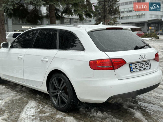 Ауді А4 2011 у Чернівцях на Automoto.ua Білий Ауді А4, об'ємом двигуна 2.01 л та пробігом 399 тис. км за 11000 $, фото 49 на Automoto.ua