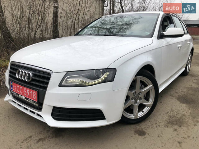 Белый Ауди А4, объемом двигателя 2 л и пробегом 210 тыс. км за 9500 $, фото 2 на Automoto.ua