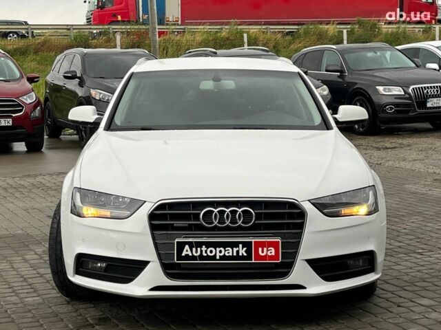 Ауді А4 2014 у Львові на Automoto.ua Білий Ауді А4, об'ємом двигуна 2 л та пробігом 299 тис. км за 14890 $, фото 1 на Automoto.ua
