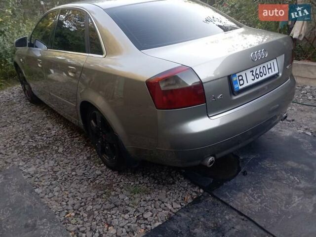 Бежевый Ауди А4, объемом двигателя 1.78 л и пробегом 215 тыс. км за 5600 $, фото 2 на Automoto.ua