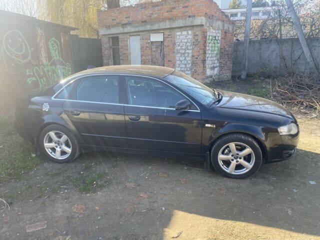 Черный Ауди А4, объемом двигателя 2 л и пробегом 364 тыс. км за 3000 $, фото 2 на Automoto.ua