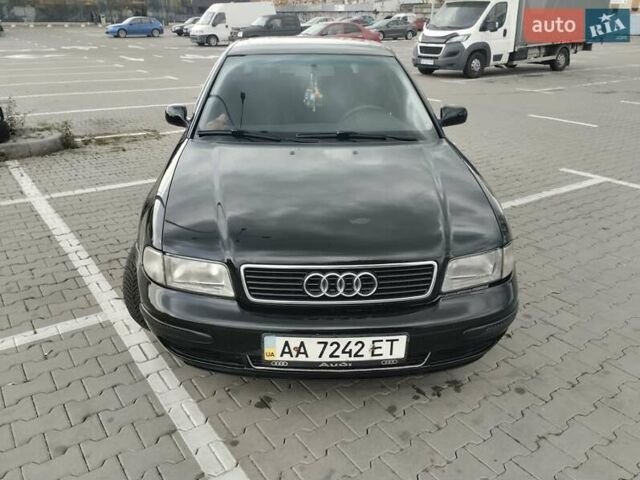 Черный Ауди А4, объемом двигателя 1.8 л и пробегом 370 тыс. км за 3000 $, фото 33 на Automoto.ua