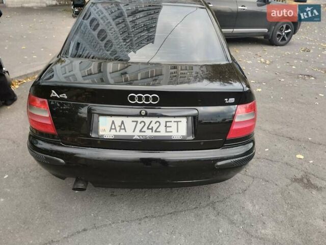 Черный Ауди А4, объемом двигателя 1.8 л и пробегом 370 тыс. км за 3000 $, фото 2 на Automoto.ua