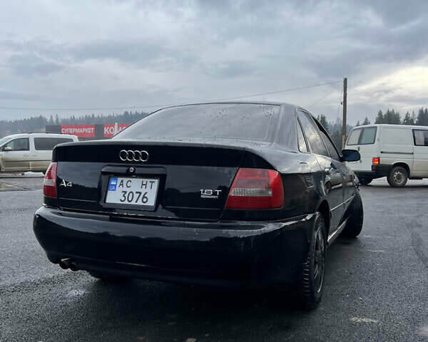 Чорний Ауді А4, об'ємом двигуна 1.8 л та пробігом 362 тис. км за 3750 $, фото 1 на Automoto.ua