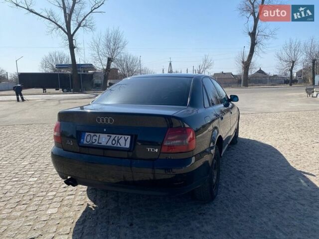 Чорний Ауді А4, об'ємом двигуна 1.9 л та пробігом 320 тис. км за 2100 $, фото 2 на Automoto.ua