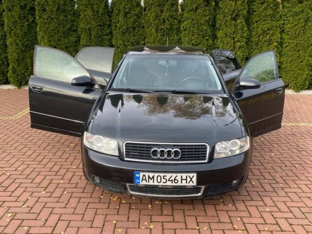 Черный Ауди А4, объемом двигателя 2.5 л и пробегом 305 тыс. км за 4700 $, фото 4 на Automoto.ua