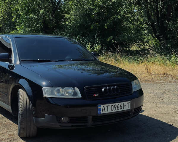 Черный Ауди А4, объемом двигателя 2 л и пробегом 315 тыс. км за 4999 $, фото 2 на Automoto.ua