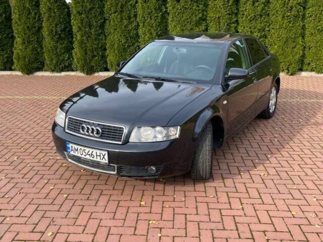 Черный Ауди А4, объемом двигателя 2.5 л и пробегом 305 тыс. км за 4700 $, фото 1 на Automoto.ua