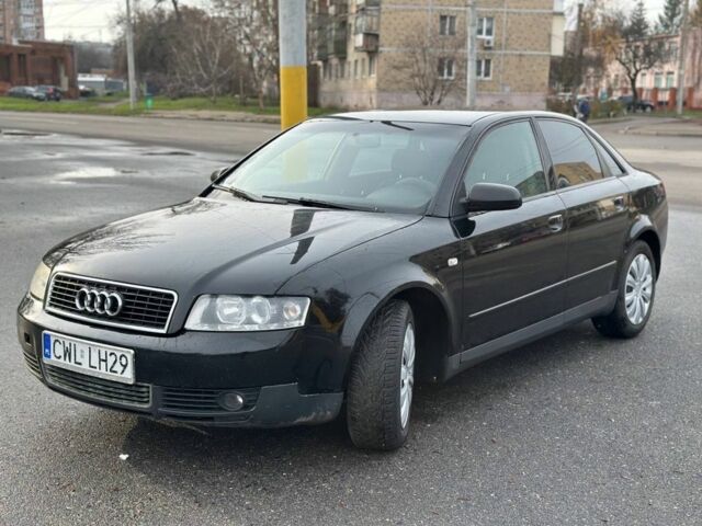 Черный Ауди А4, объемом двигателя 1.9 л и пробегом 123 тыс. км за 2500 $, фото 1 на Automoto.ua