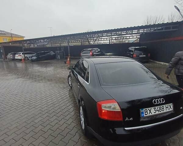 Черный Ауди А4, объемом двигателя 2 л и пробегом 291 тыс. км за 4700 $, фото 7 на Automoto.ua