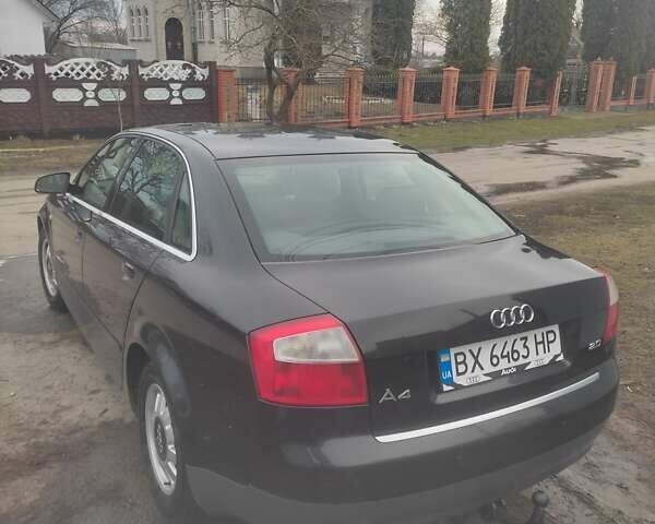 Черный Ауди А4, объемом двигателя 1.98 л и пробегом 235 тыс. км за 4649 $, фото 4 на Automoto.ua
