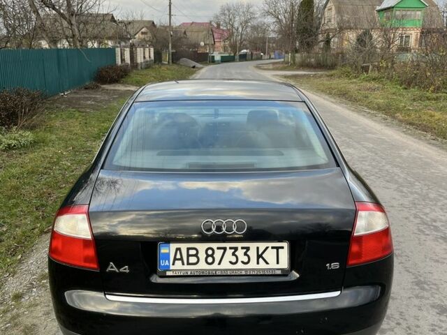 Чорний Ауді А4, об'ємом двигуна 1.6 л та пробігом 216 тис. км за 5000 $, фото 4 на Automoto.ua