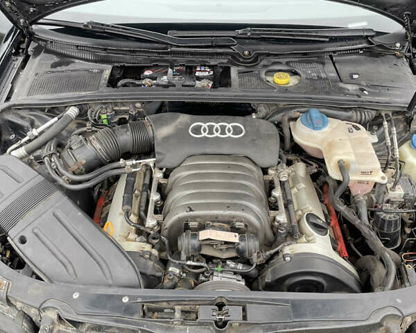 Чорний Ауді А4, об'ємом двигуна 3 л та пробігом 237 тис. км за 5000 $, фото 57 на Automoto.ua