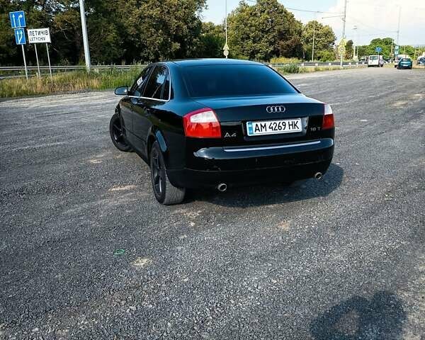 Черный Ауди А4, объемом двигателя 1.78 л и пробегом 277 тыс. км за 4800 $, фото 7 на Automoto.ua