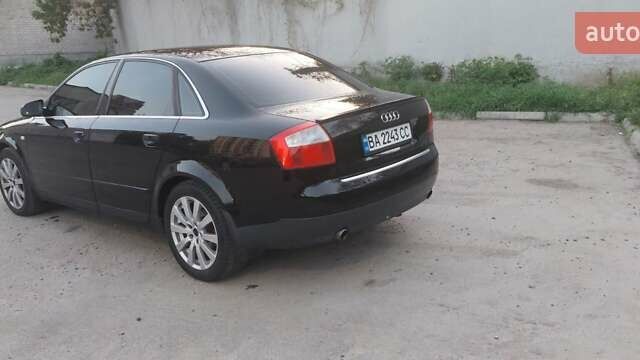 Черный Ауди А4, объемом двигателя 1.8 л и пробегом 325 тыс. км за 4999 $, фото 6 на Automoto.ua