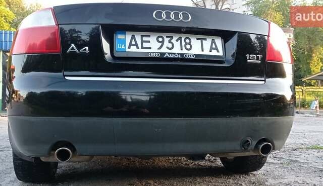 Черный Ауди А4, объемом двигателя 1.8 л и пробегом 288 тыс. км за 4300 $, фото 8 на Automoto.ua