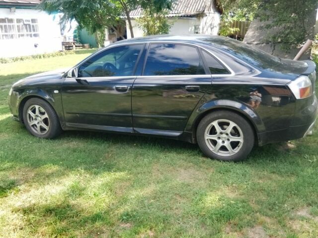 Черный Ауди А4, объемом двигателя 1.8 л и пробегом 200 тыс. км за 6000 $, фото 5 на Automoto.ua