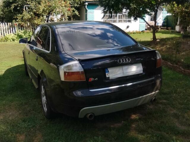 Чорний Ауді А4, об'ємом двигуна 1.8 л та пробігом 368 тис. км за 6000 $, фото 1 на Automoto.ua