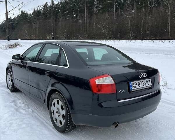 Черный Ауди А4, объемом двигателя 1.6 л и пробегом 216 тыс. км за 4900 $, фото 2 на Automoto.ua