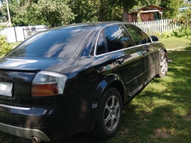 Черный Ауди А4, объемом двигателя 1.8 л и пробегом 200 тыс. км за 6000 $, фото 1 на Automoto.ua