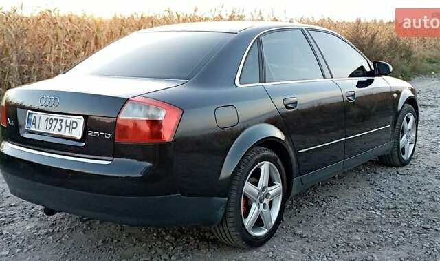 Чорний Ауді А4, об'ємом двигуна 2.5 л та пробігом 215 тис. км за 4400 $, фото 19 на Automoto.ua