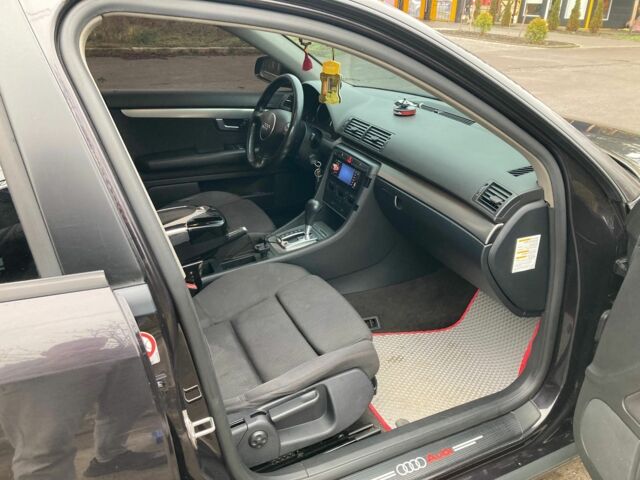 Черный Ауди А4, объемом двигателя 2 л и пробегом 216 тыс. км за 4500 $, фото 7 на Automoto.ua