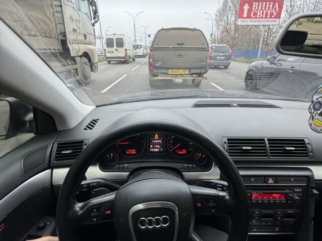 Черный Ауди А4, объемом двигателя 3 л и пробегом 392 тыс. км за 4000 $, фото 2 на Automoto.ua