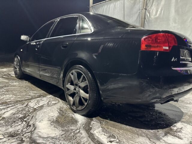 Черный Ауди А4, объемом двигателя 3 л и пробегом 392 тыс. км за 4000 $, фото 3 на Automoto.ua