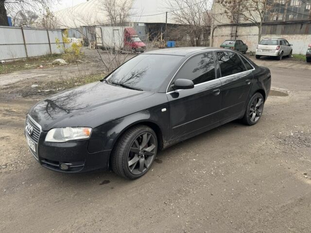 Черный Ауди А4, объемом двигателя 3 л и пробегом 392 тыс. км за 4000 $, фото 1 на Automoto.ua