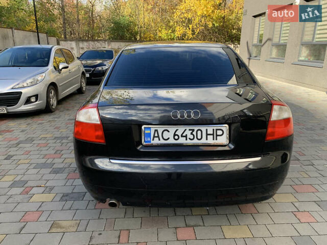 Ауді А4 2004 у Луцьку на Automoto.ua Чорний Ауді А4, об'ємом двигуна 1.98 л та пробігом 307 тис. км за 3850 $, фото 4 на Automoto.ua