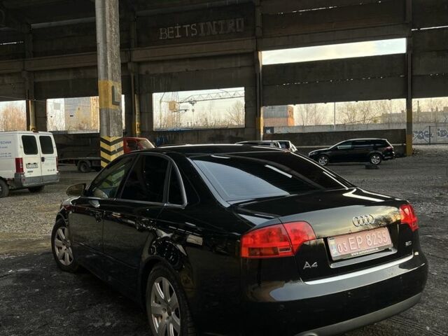 Черный Ауди А4, объемом двигателя 2 л и пробегом 245 тыс. км за 7250 $, фото 1 на Automoto.ua