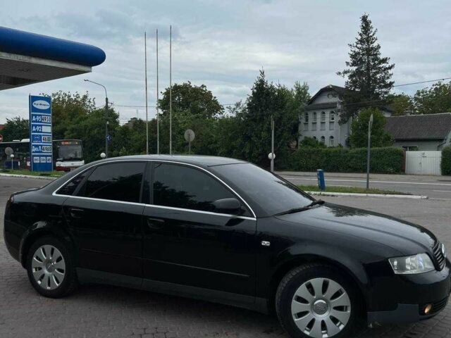 Черный Ауди А4, объемом двигателя 2 л и пробегом 200 тыс. км за 5000 $, фото 2 на Automoto.ua