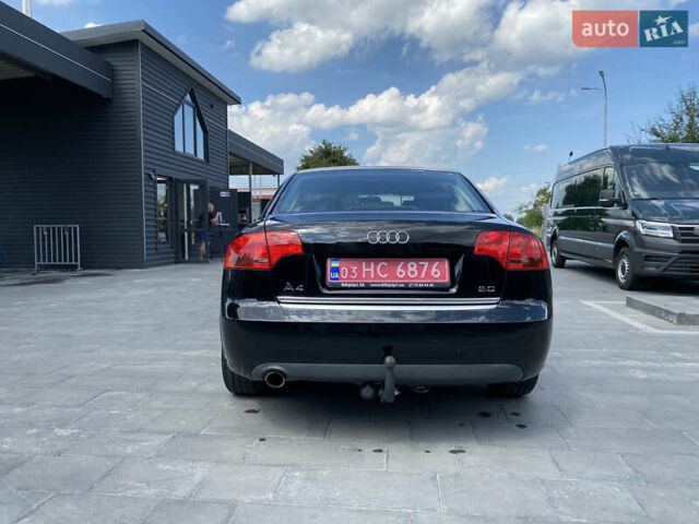 Черный Ауди А4, объемом двигателя 2 л и пробегом 263 тыс. км за 7200 $, фото 4 на Automoto.ua