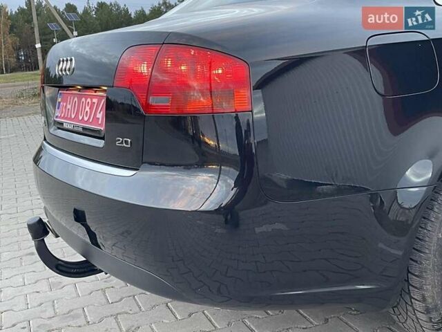 Чорний Ауді А4, об'ємом двигуна 2 л та пробігом 263 тис. км за 7650 $, фото 72 на Automoto.ua