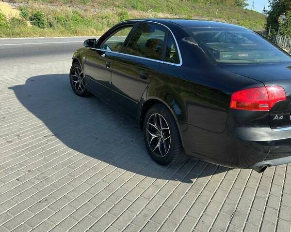 Чорний Ауді А4, об'ємом двигуна 2 л та пробігом 215 тис. км за 3650 $, фото 3 на Automoto.ua