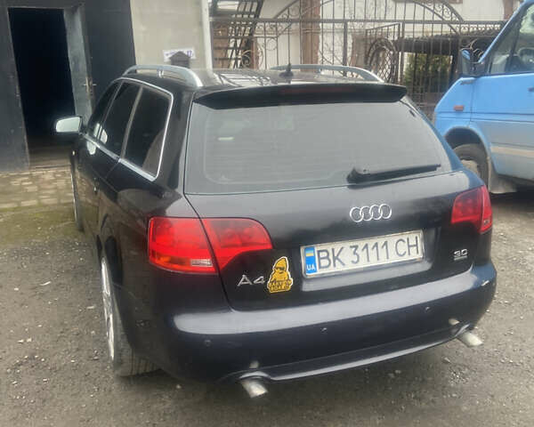Черный Ауди А4, объемом двигателя 2.97 л и пробегом 241 тыс. км за 4000 $, фото 2 на Automoto.ua