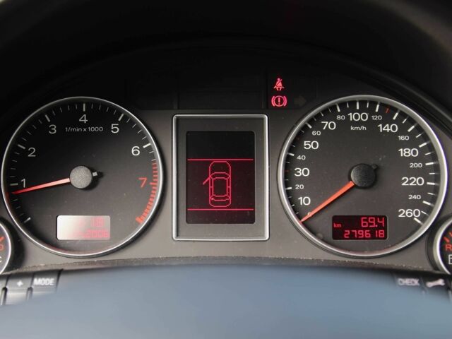 Черный Ауди А4, объемом двигателя 2 л и пробегом 280 тыс. км за 6500 $, фото 15 на Automoto.ua