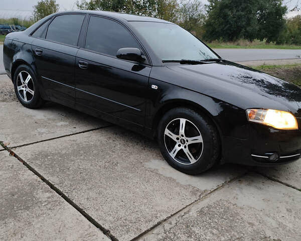 Ауді А4 2006 у Виноградове на Automoto.ua Чорний Ауді А4, об'ємом двигуна 1.6 л та пробігом 240 тис. км за 6800 $, фото 3 на Automoto.ua