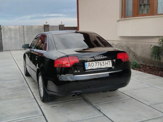 Ауді А4 2006 у Береговом на Automoto.ua Чорний Ауді А4, об'ємом двигуна 2 л та пробігом 277 тис. км за 6800 $, фото 2 на Automoto.ua