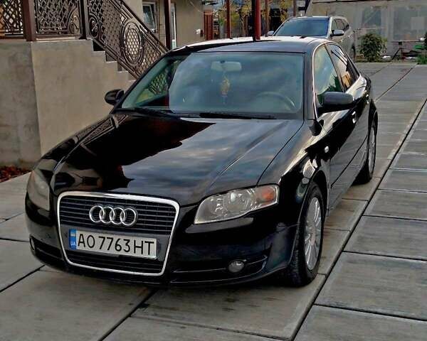 Ауді А4 2006 у Береговом на Automoto.ua Чорний Ауді А4, об'ємом двигуна 2 л та пробігом 277 тис. км за 6800 $, фото 3 на Automoto.ua