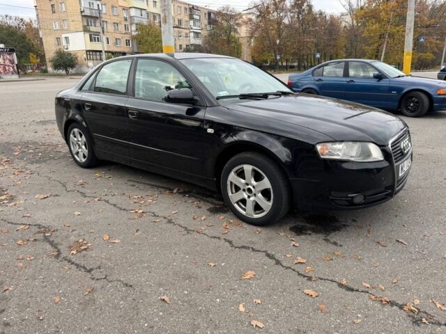 Чорний Ауді А4, об'ємом двигуна 2 л та пробігом 350 тис. км за 3400 $, фото 1 на Automoto.ua