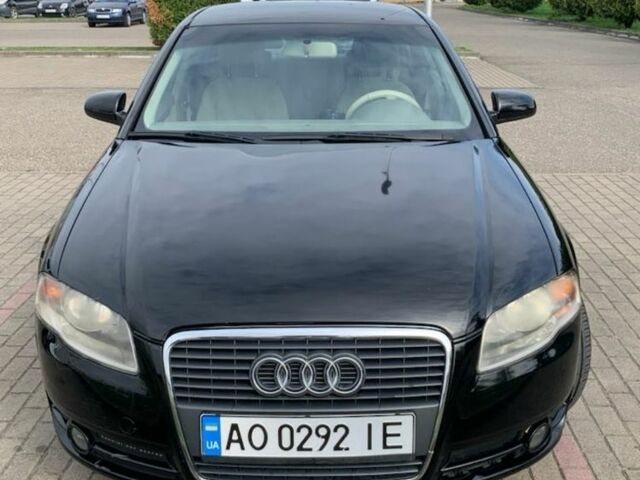 Чорний Ауді А4, об'ємом двигуна 2 л та пробігом 227 тис. км за 5500 $, фото 1 на Automoto.ua