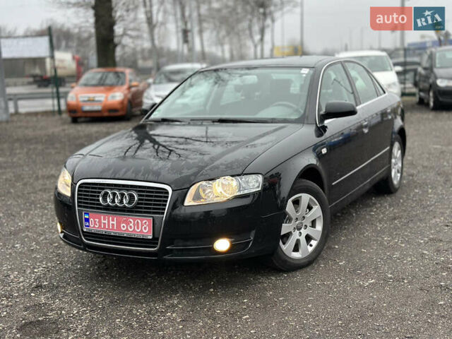 Чорний Ауді А4, об'ємом двигуна 1.6 л та пробігом 131 тис. км за 7450 $, фото 1 на Automoto.ua