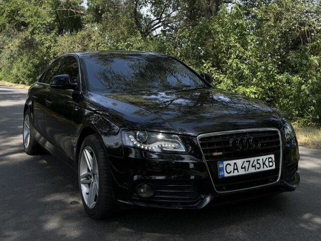 Черный Ауди А4, объемом двигателя 2 л и пробегом 250 тыс. км за 10800 $, фото 1 на Automoto.ua