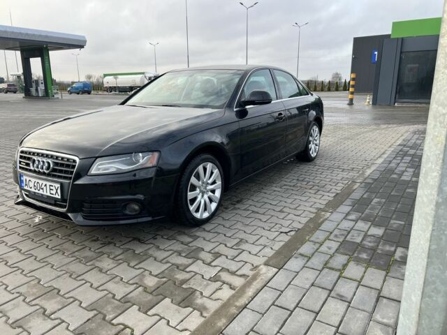 Черный Ауди А4, объемом двигателя 2 л и пробегом 256 тыс. км за 9900 $, фото 1 на Automoto.ua