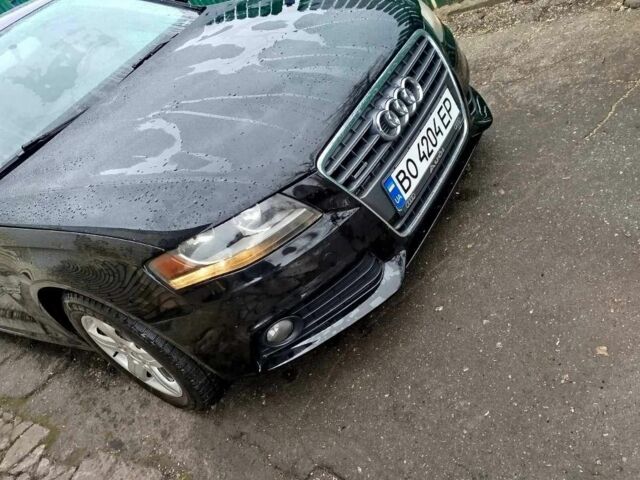 Черный Ауди А4, объемом двигателя 2 л и пробегом 235 тыс. км за 8500 $, фото 1 на Automoto.ua